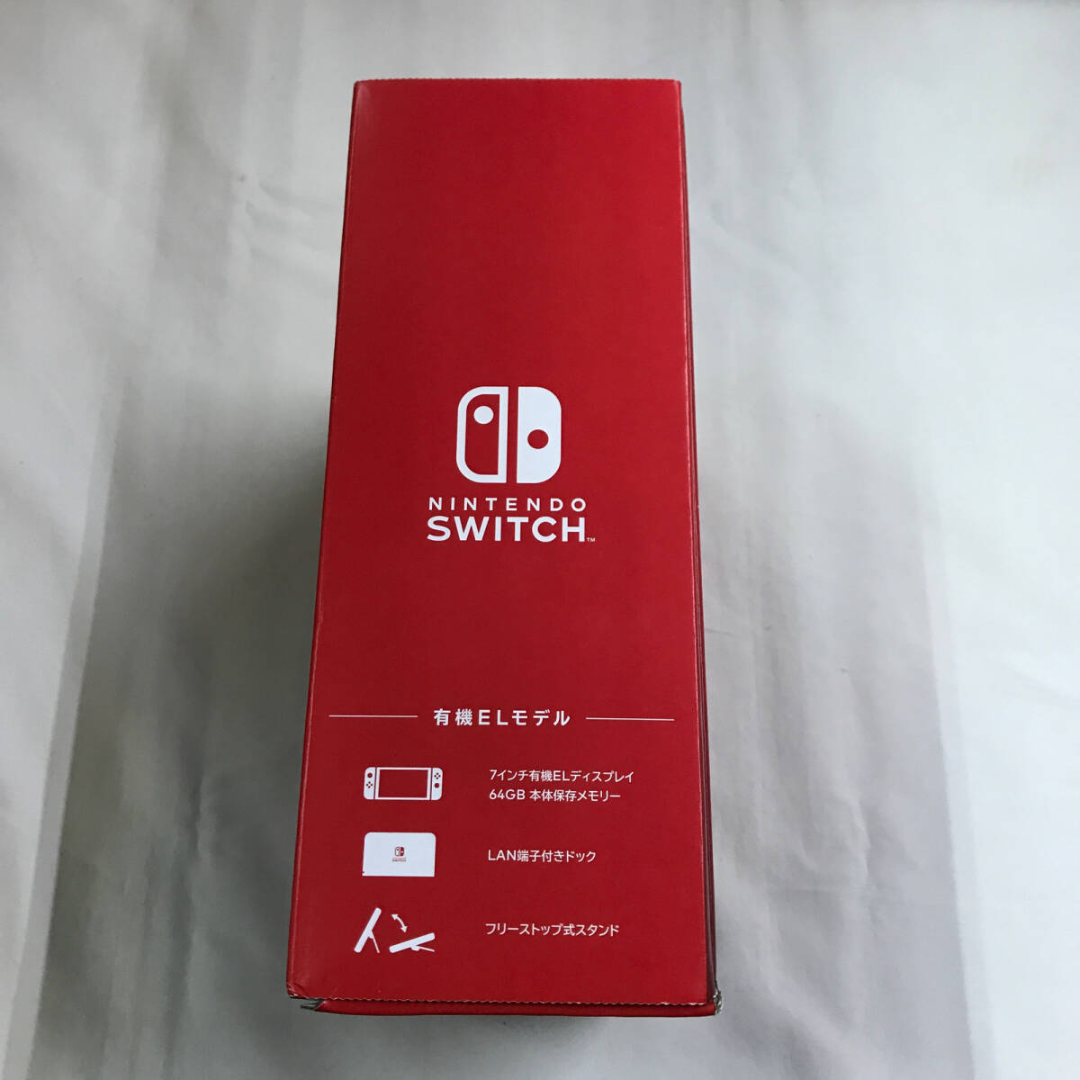 gx834 送料無料！美品 Nintendo Switch ニンテンドースイッチ 本体 有機ELモデル マリオレッド_画像4