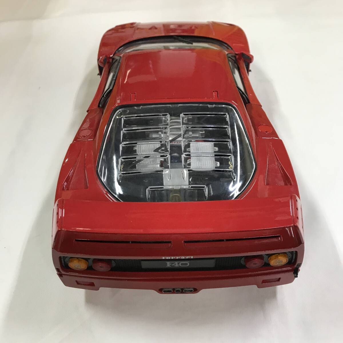 ox686 送料無料！破損有りジャンク品 ダイキャスト製 1/12 F40 フジミ 模型 完成品 フェラーリ F40 FUJIMI NOVA 約36cmの画像3