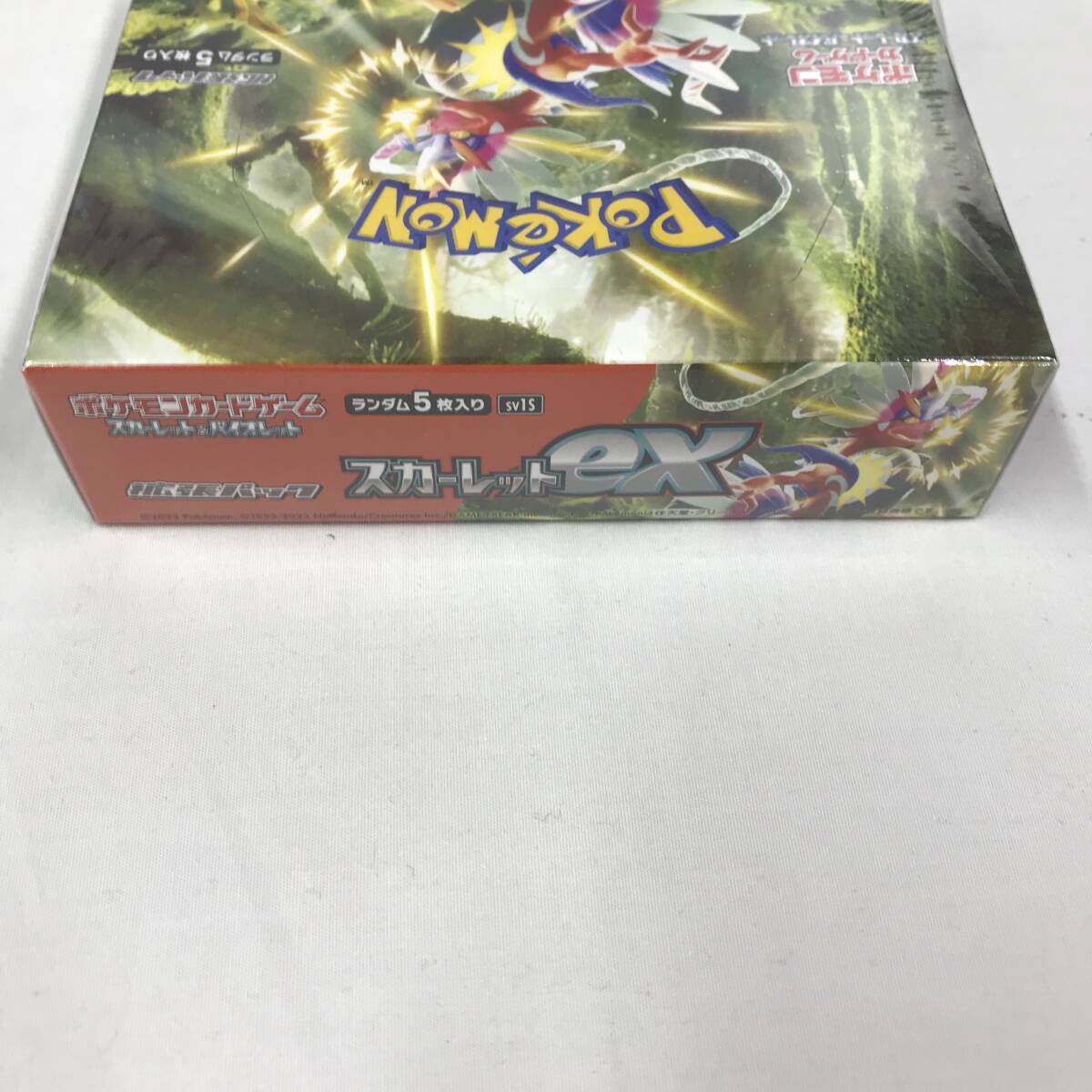 kx935 送料無料！新品 1BOX ポケモンカードゲーム 拡張パック スカーレットex スカーレット＆バイオレットの画像4