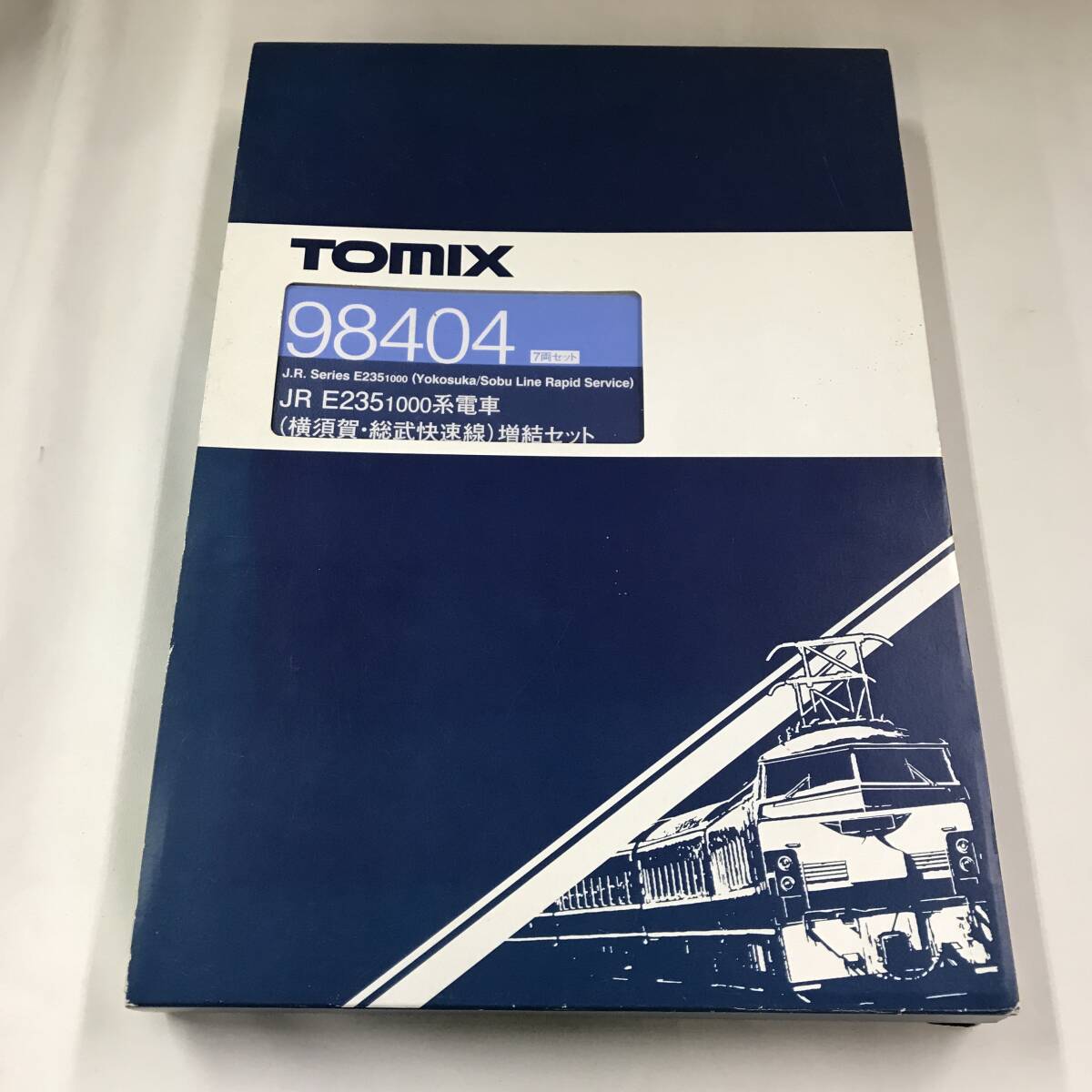 ox973 送料無料！現状品 TOMIX トミックス Ｎゲージ 98404 JR E235 1000系電車 横須賀・総武快速線 増結セット 7両セットの画像1