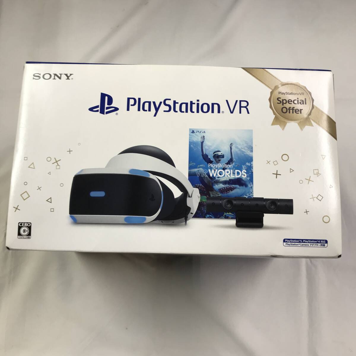gy041 送料無料！ソフト無し現状品 SONY ソニー PlayStation VR Special Offer スペシャルオファー PSVR CUH-ZVR2 JUの画像1