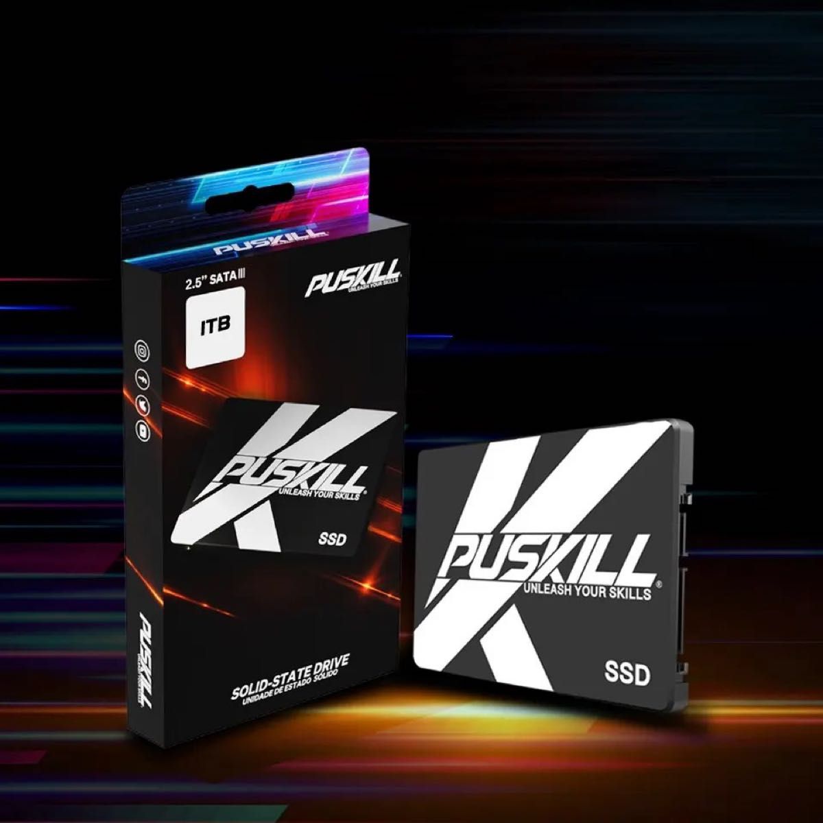 PUSKILL 1TB SATA SSD 新品未開封品