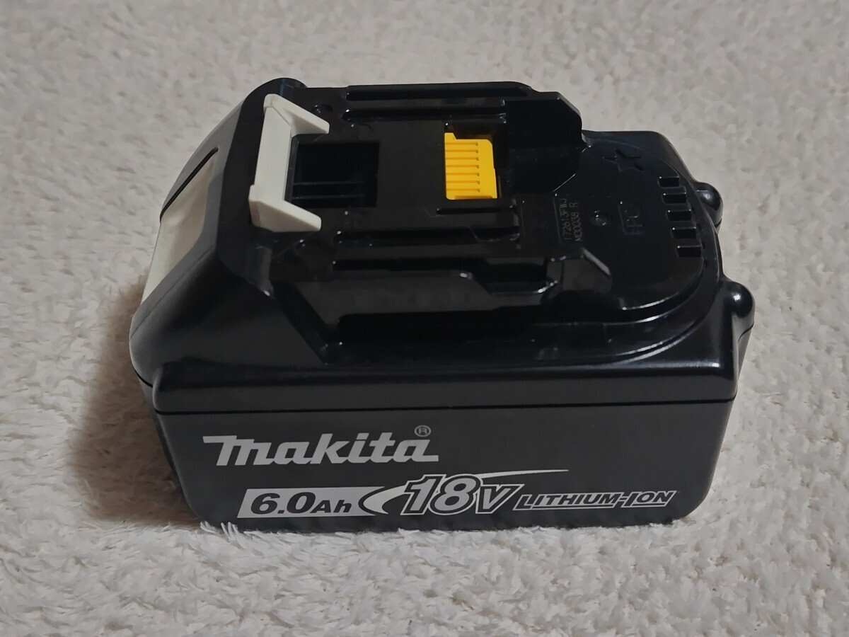 マキタ BL1860B makita 18V バッテリー リチウムイオン 電動工具 DC18V 美品 中古品 送料無料 BL1860Bの画像1