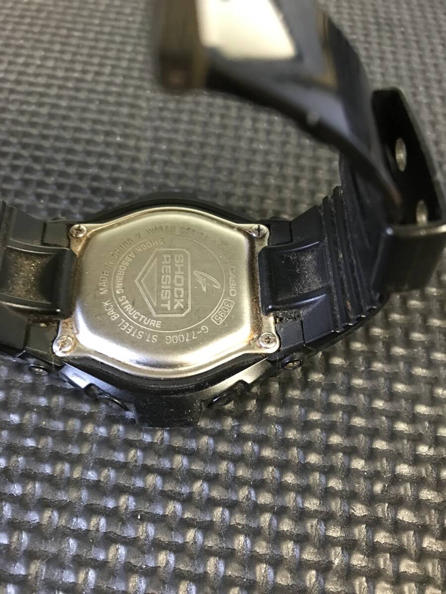 CASIO カシオ G-SHOCK G-7700G (3095)メンズ クォーツ 腕時計クオーツ アナデジ 多機能 ゴールド メンズの画像7