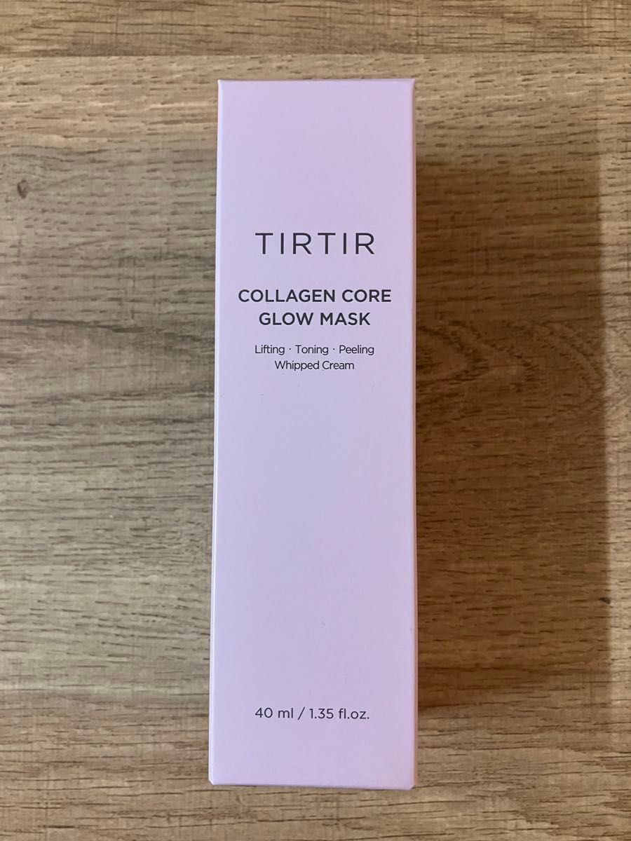 新品 TIRTIR COLLAGEN CORE GLOW MASK 40ml