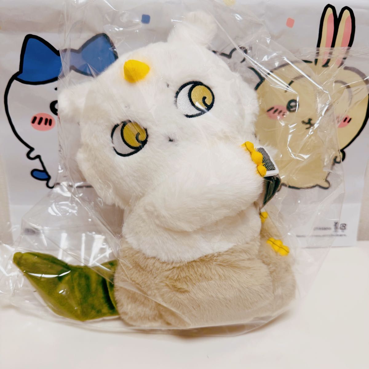 新品　ちいかわ あのこといっしょ ぬいぐるみショルダーバッグ