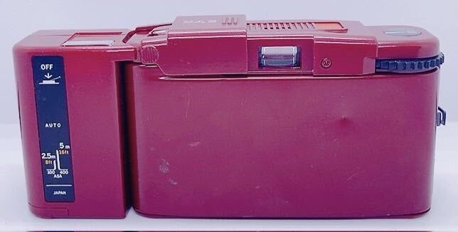 【希少カラー 1円スタート】OLYMPUS オリンパス XA2 フィルムカメラ レッド RED コンパクトカメラ D.Zuiko 35mm f3.5 日本製の画像4