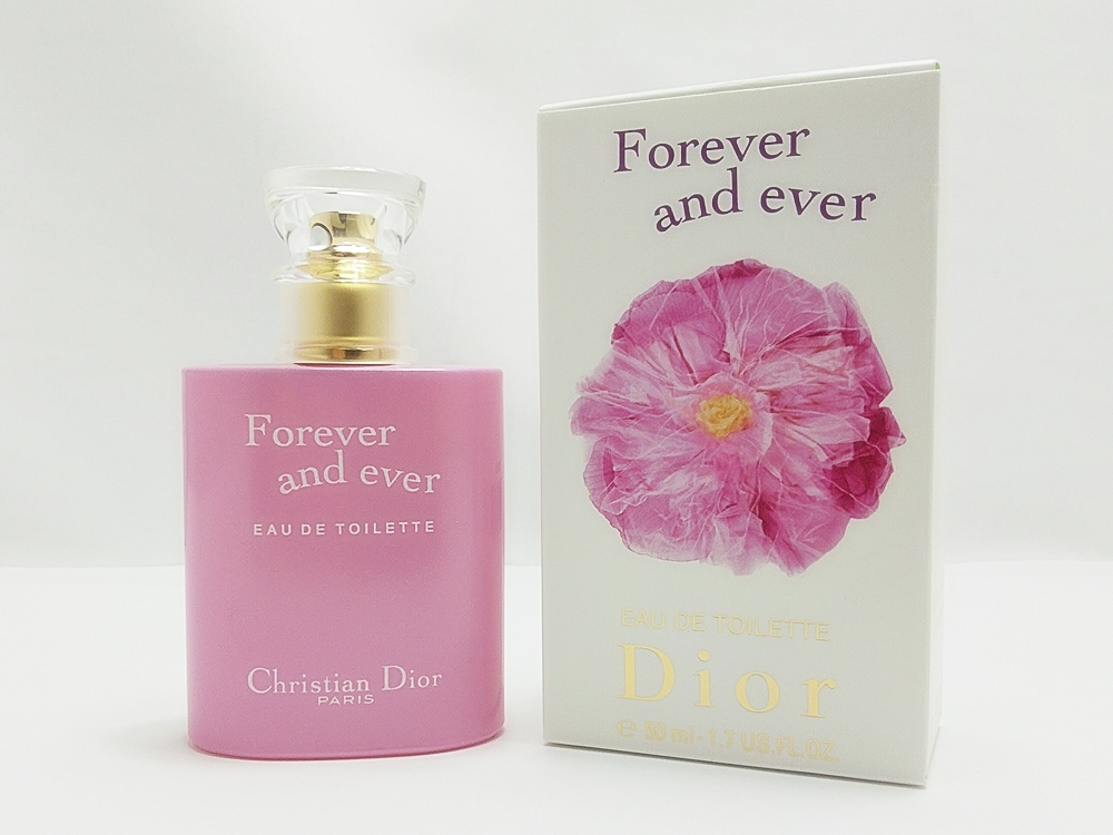 B24-739【開封済/ほぼ未使用】DIOR ディオール オードトワレ Forever and ever フォーエバー アンド エバー 50ml 香水 フレグランス 箱 EDTの画像1