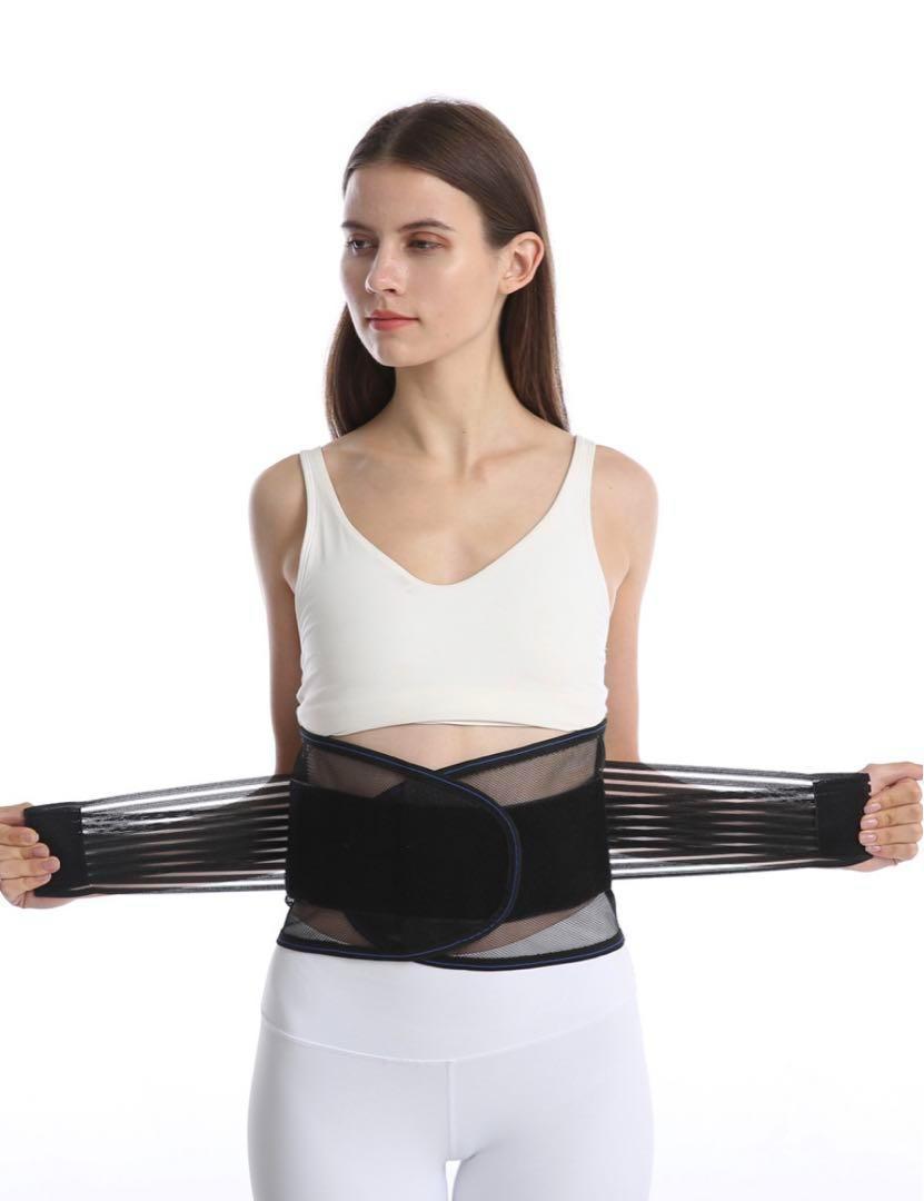 腰痛ベルト XL サポーター 腰ベルト 骨盤 ブラック コルセット 腰痛 男女兼用の画像6
