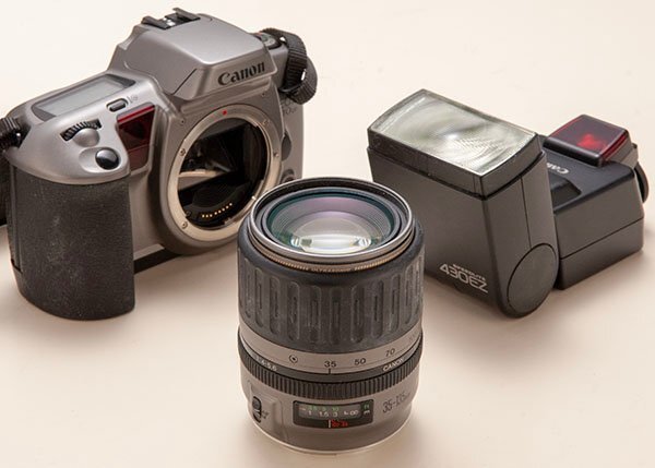 Canon EOS10QD ストロボセット 訳ありセット HOA6287の画像8