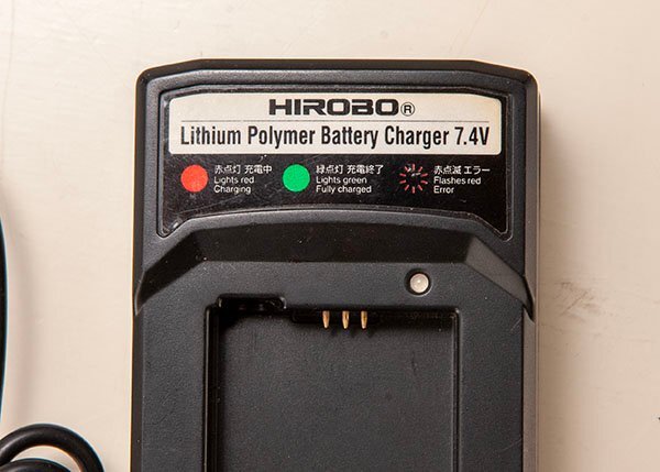 ヒロボー Lipo battery Charger 7.4V バッテリーチャージャー　KSW12_画像3