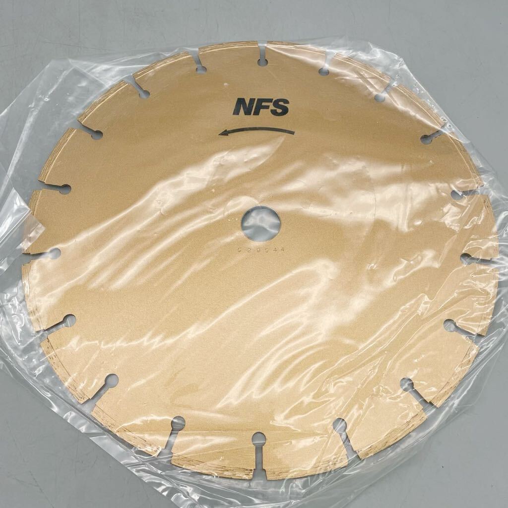 【新品 未使用】 NFS 日本フレキ 乾式 ダイヤモンド ドライ カッター 12インチ 305mm FS2 ゴールド コンクリートカッター 建築 建設 工事の画像2