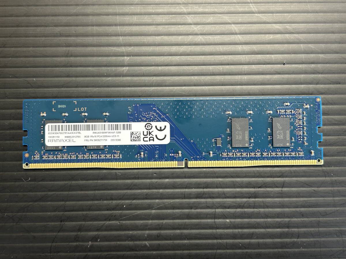 RAMAXEL 8GB DDR4 3200MHz RMUA5190MF96HAF-3200の画像1