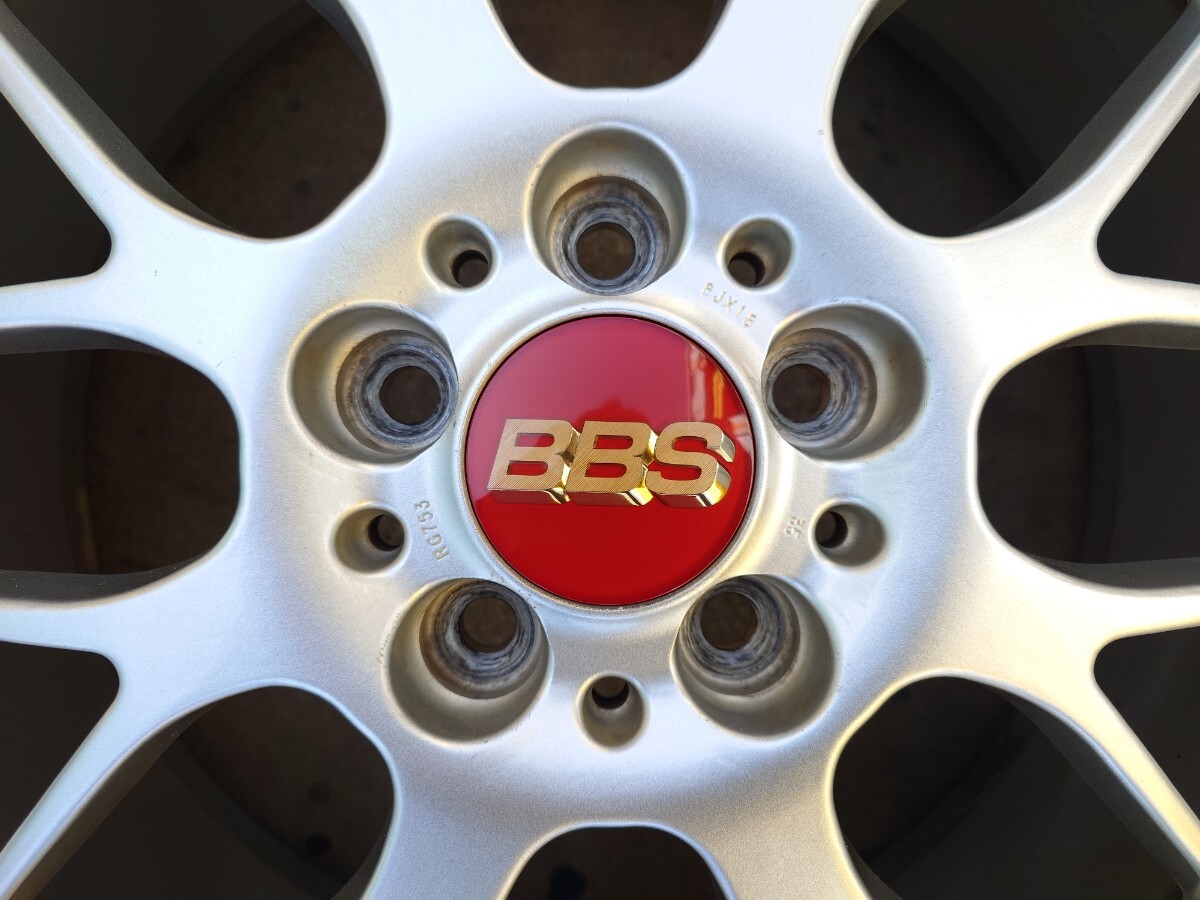 鍛造 BBS RG-R DSK ダイヤモンドシルバークリア 18インチ 8J+35 RG753 PCD114.3 5穴 4本の画像10