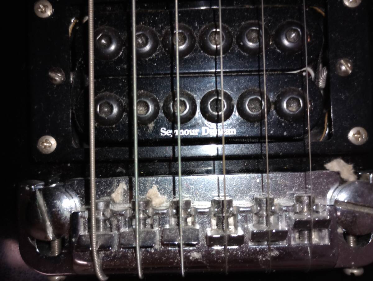 B.C.RICH B.C.リッチ モッキンバード エレキギター　ブラック　シリアルナンバー生産国表示なし　現状品_画像3