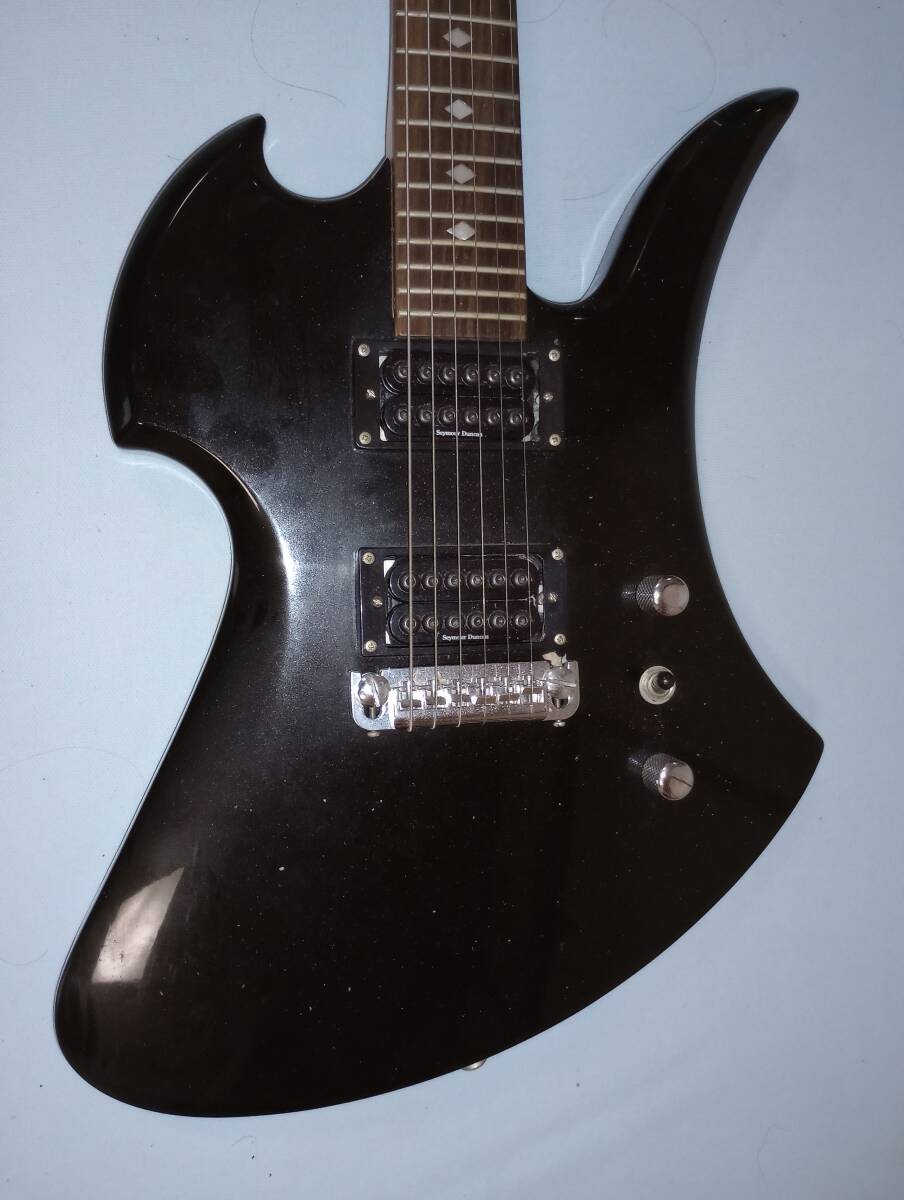 B.C.RICH B.C.リッチ モッキンバード エレキギター　ブラック　シリアルナンバー生産国表示なし　現状品_画像2