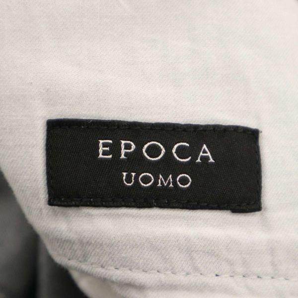 EPOCA UOMO エポカ ウォモ 通年 ロゴ プレート★ ストレッチ デニム パンツ ジーンズ Sz.44　メンズ 日本製　C4B01549_3#R_画像8