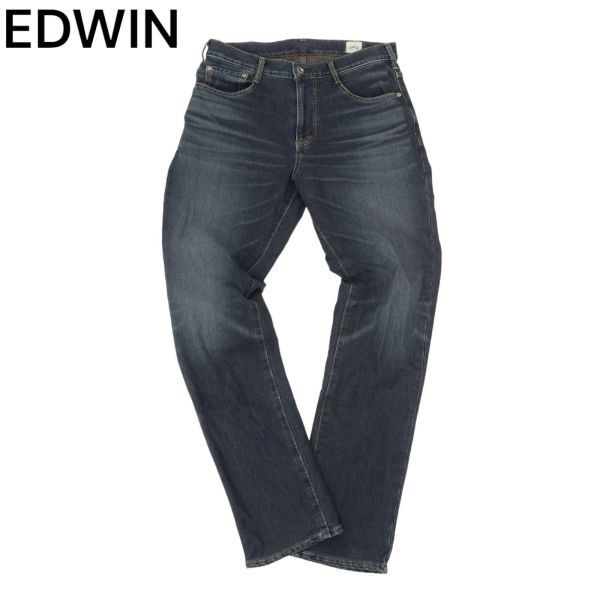 EDWIN エドウィン JMM03 ジャージーズ★ USED加工 ストレッチ デニム パンツ ジーンズ Sz.M　メンズ 日本製　C4B01657_4#R_画像1