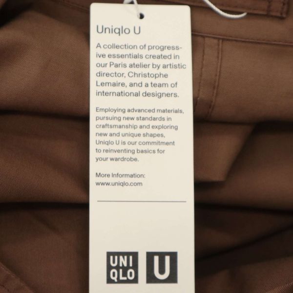【新品 未使用】 UNIQLO U ユニクロ ユー ルメール 通年 リヨセル ハンティング ジャケット Sz.S　メンズ　C4T03320_4#O_画像6