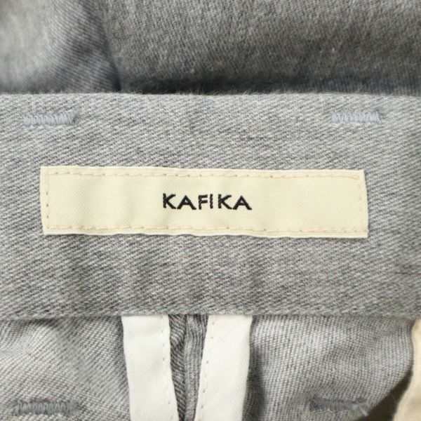 KAFIKA カフィカ kfk127 春夏 COOLMAX 吸汗速乾★ ストレッチ スラックス パンツ Sz.4 メンズ グレー 日本製 大きいサイズ C4B01545_3#Rの画像8