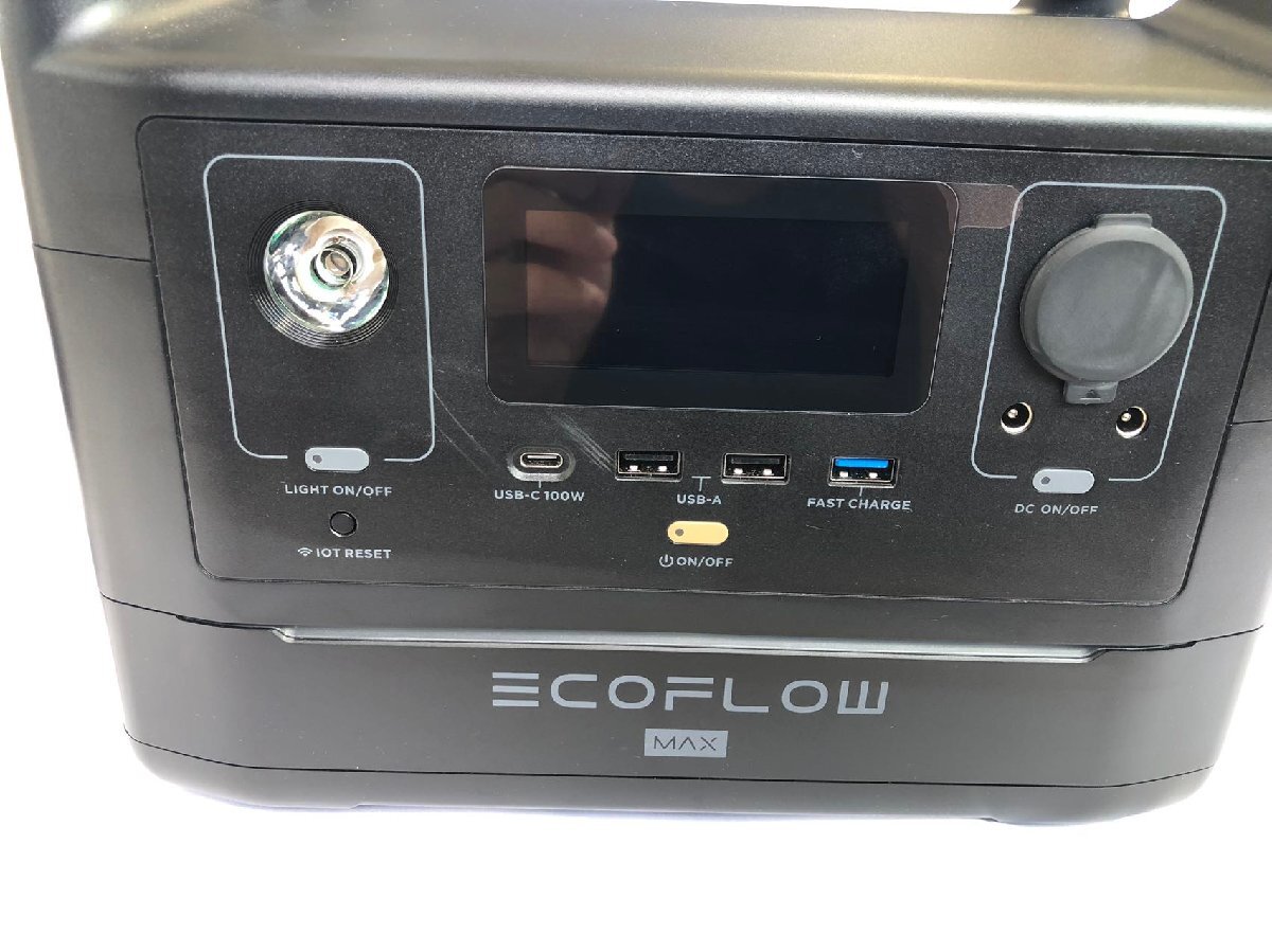 お得品 EcoFlowメーカー直売 ポータブル電源 RIVER Max 576Wh 保証付き バッテリー 防災用品 急速充電 キャンプ 車中泊 エコフロー