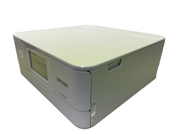 EPSON エプソン Colorio カラリオ 複合機 インクジェットプリンター EP-881AW ホワイト 2018年製の画像6