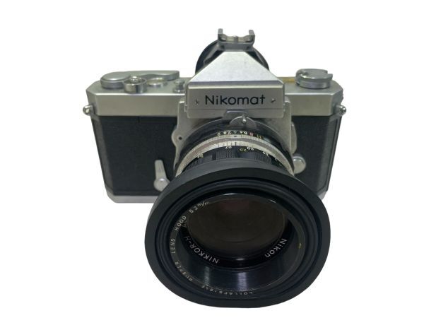 Nikomat FT ニコン カメラ、NIKKOR-H・ Auto 1:1.2 f=50mm レンズ_画像2