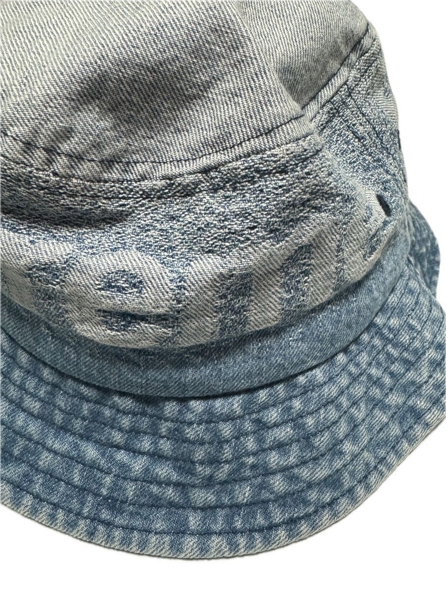 Supreme 2022SS Fade Jacquard Denim Crusher フェードジャカードクラッシャー デニムハット