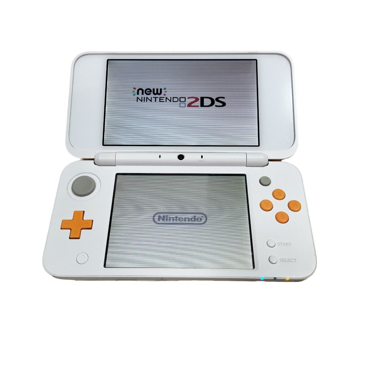 ★箱付美品★New Nintendo 2DS LL オレンジ　ホワイト　任天堂 ニンテンドー