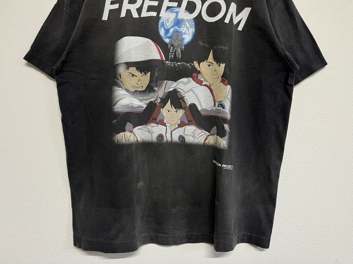 【入手困難】 SAINT Mxxxxxx セントマイケル FREEDOM フリーダム コラボ 半袖 Tシャツ 黒 ブラック XL 新品未使用 レア 希少 2024 新作_画像3