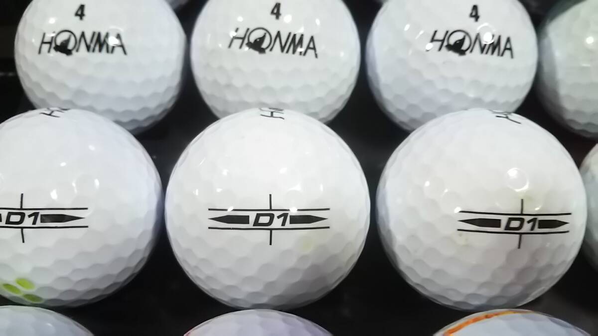 9977　A　HONMA（D1）　ホワイト（22・23年モデル）　35球_画像2