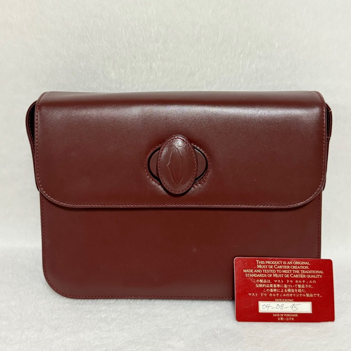 CARTIER カルティエ マストライン ターンロック ショルダー CARTIER カルティエ マストライン ターンロック ショルダー