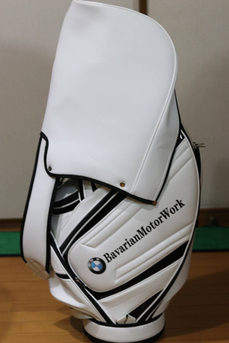 超希少品】BMW キャディバッグ Bavarian Motor Work(BMW) 9 超希少品】BMW キャディバッグ Bavarian Motor Work(BMW) 9