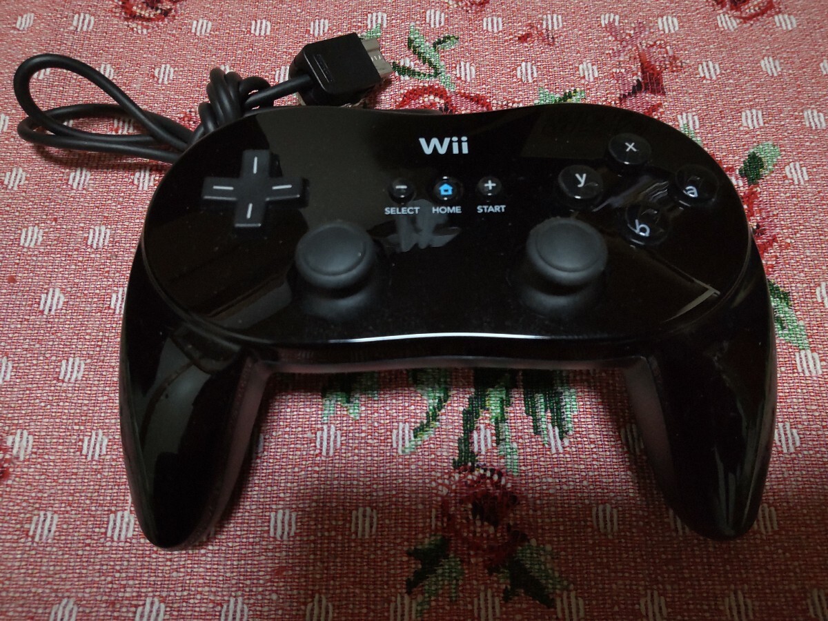 wii Classic controller PRO black 