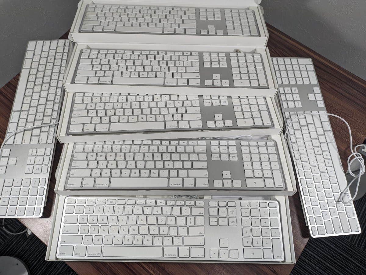 Apple Keyboard A1243 7個セット 中古品の画像3