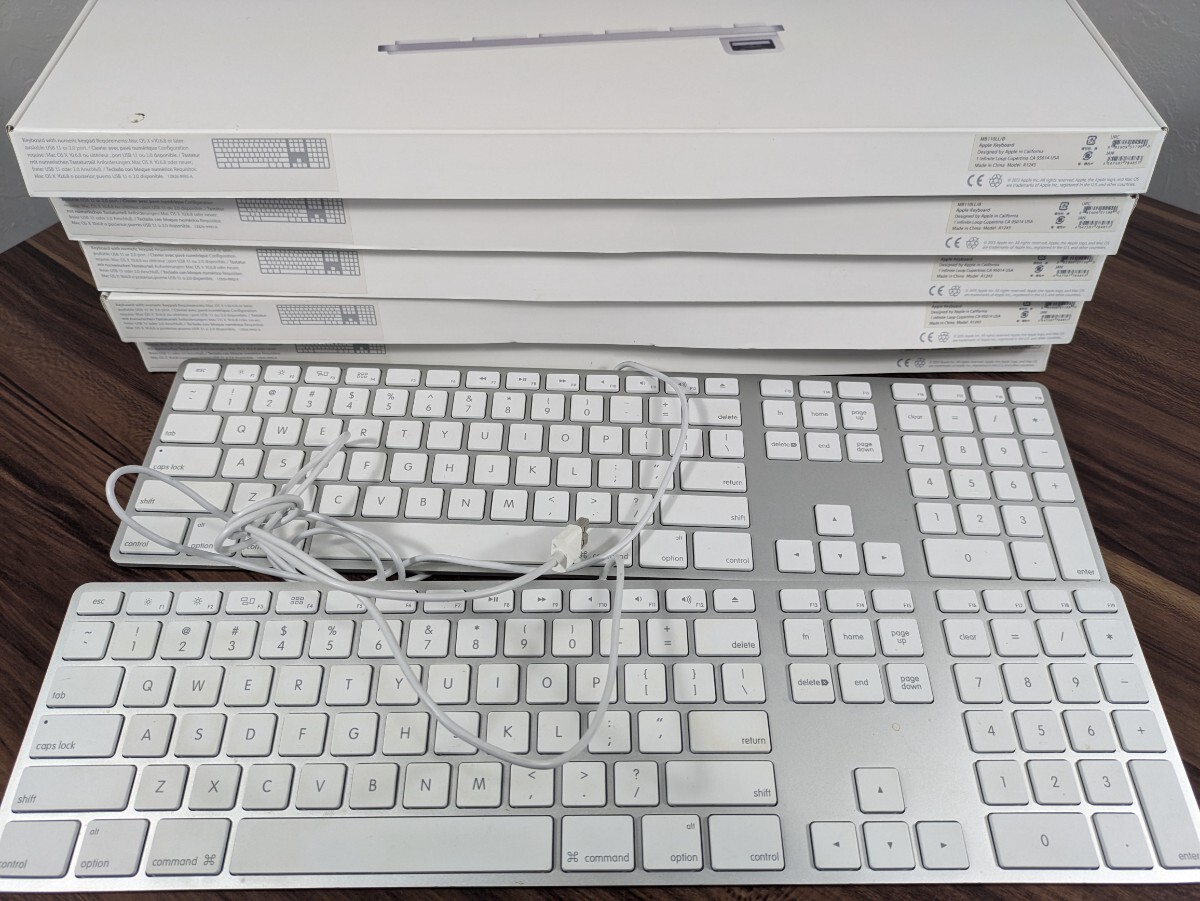 Apple Keyboard A1243 7個セット 中古品の画像2