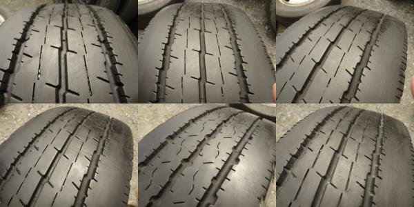 【送料格安】エルフ等・205/70R16・111/109L・TOYO/DELVEXM134・BS・16*5,5J・８TC・6本の画像2