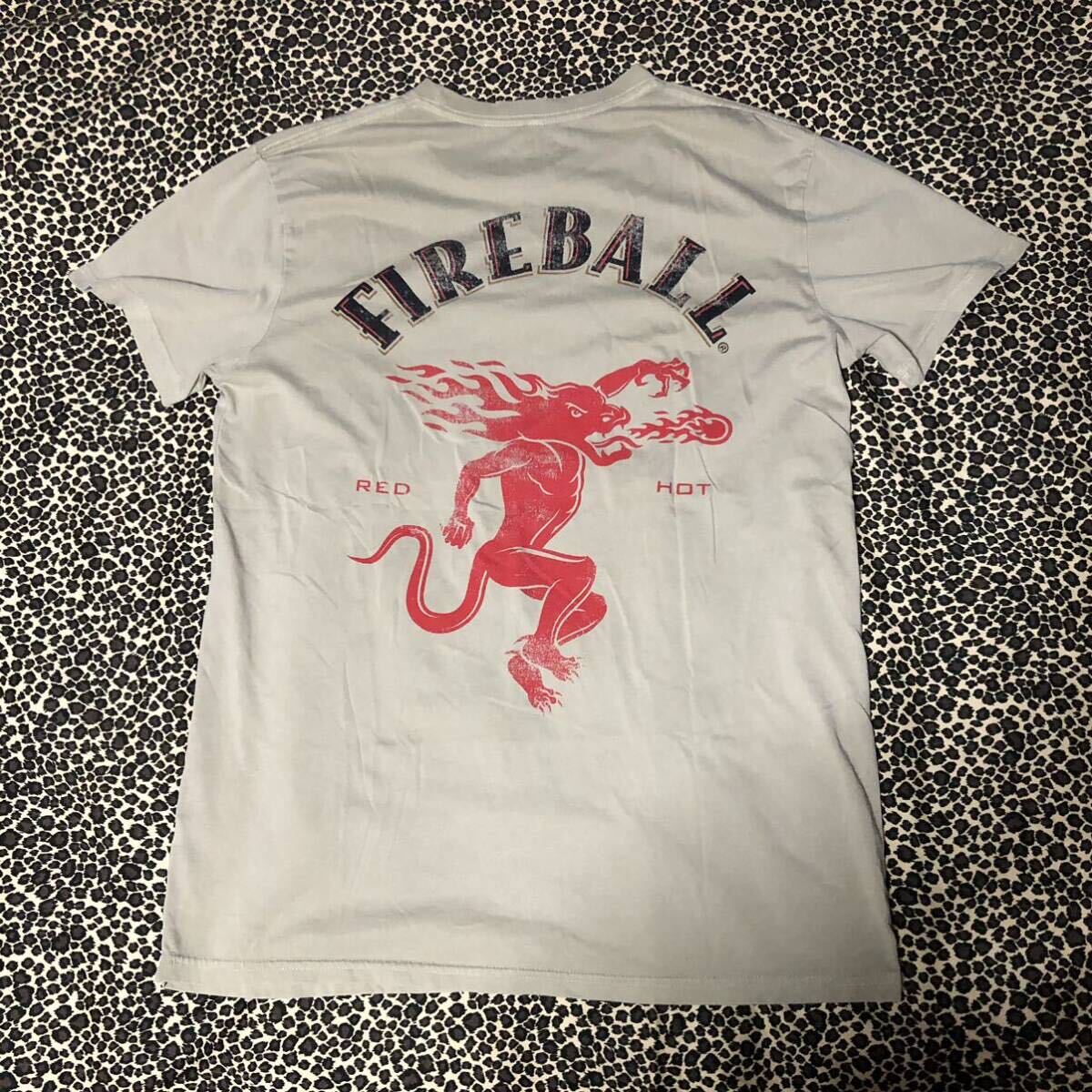 FIREBALL WHISKY Tシャツ L ファイヤーボール ウイスキー