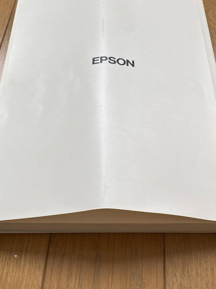 【送料込】EPSON PC-486NOTE AS（PC486NAS2）マニュアル 付属FD キートップシール_裏面に折れあり