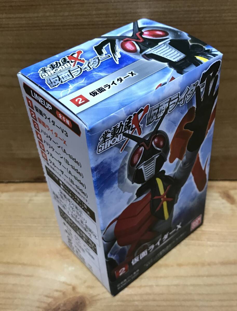 【新品未開封】　SHODO-X 仮面ライダー7　2.仮面ライダーX_画像3