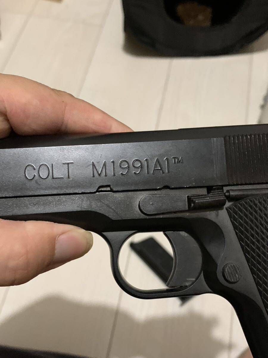 MGC・WAライセンス マグナGBB版 Colt M1991A1 Compact コンパクト オフィサーズサイズ ABS BK 初速60 0.2g 発射OKガス漏れなし 絶版の画像5