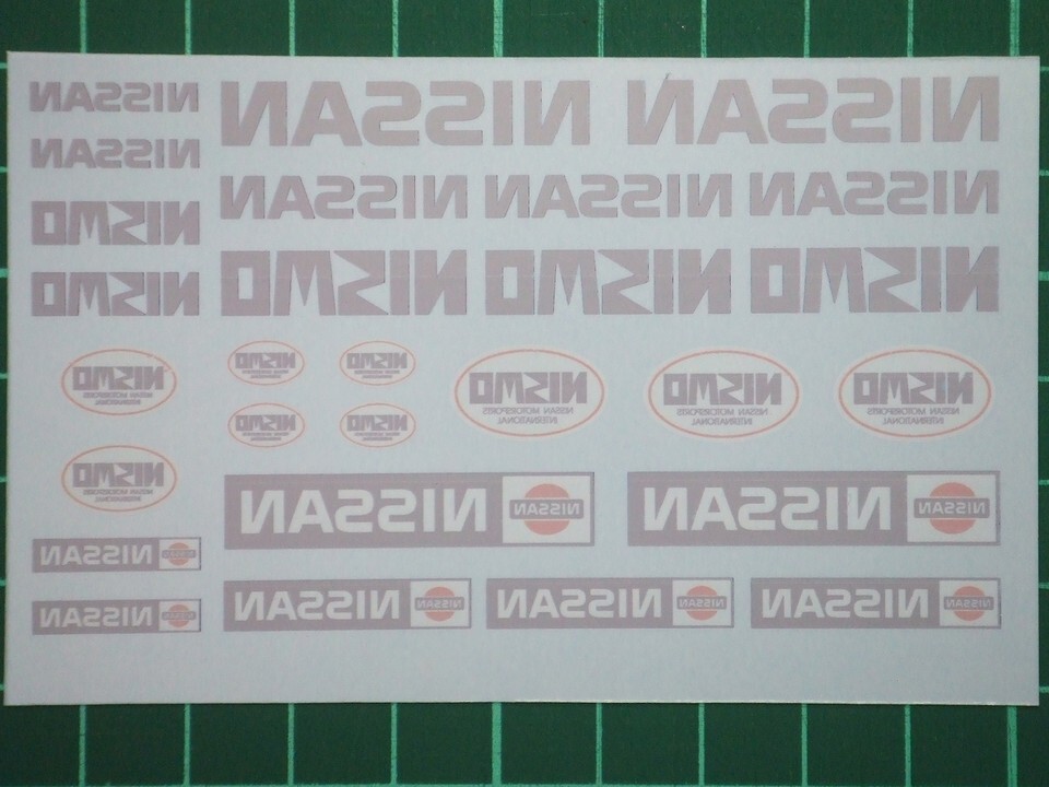 1/24 scale old car Fukuoka specification Nissan Nismo decal set (2)