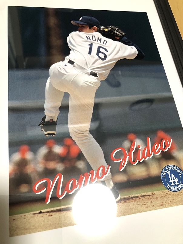 送料込み）ロサンゼルス・ドジャース（Los Angeles Dodgers）野茂 英雄 ポスターその１ の画像4