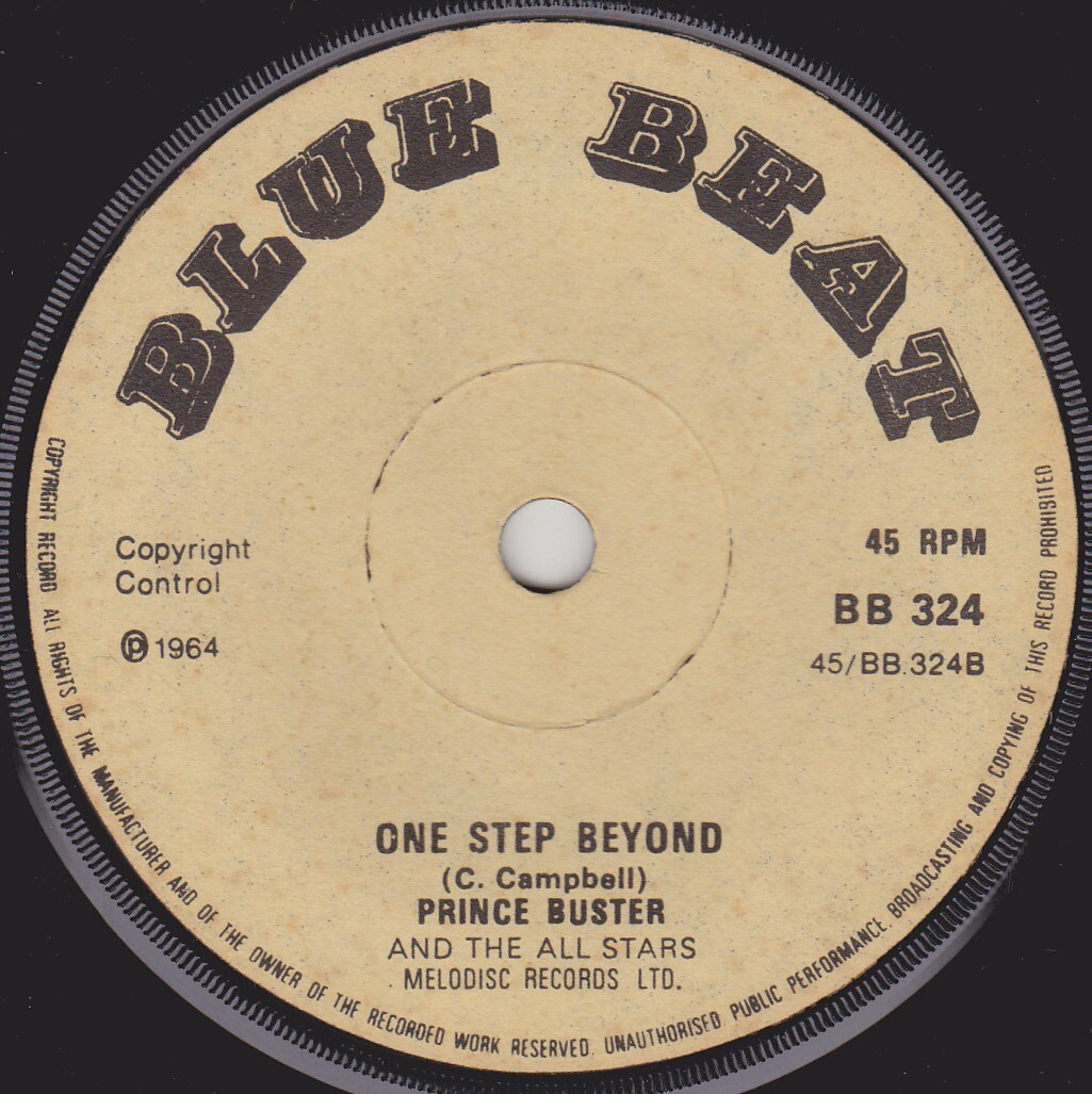 ★☆ AL CAPONE / PRINCE BUSTER AND THE ALL STARS (BLUE BEAT) ☆★の画像2