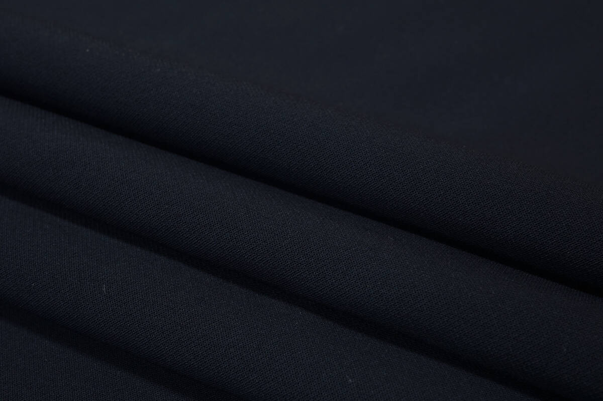 さらさらストレッチ 中厚地ドレープ 黒紺 長4ｍ巾130cm ワンピース オールインワン チュニック スカート ワイドパンツ _画像4