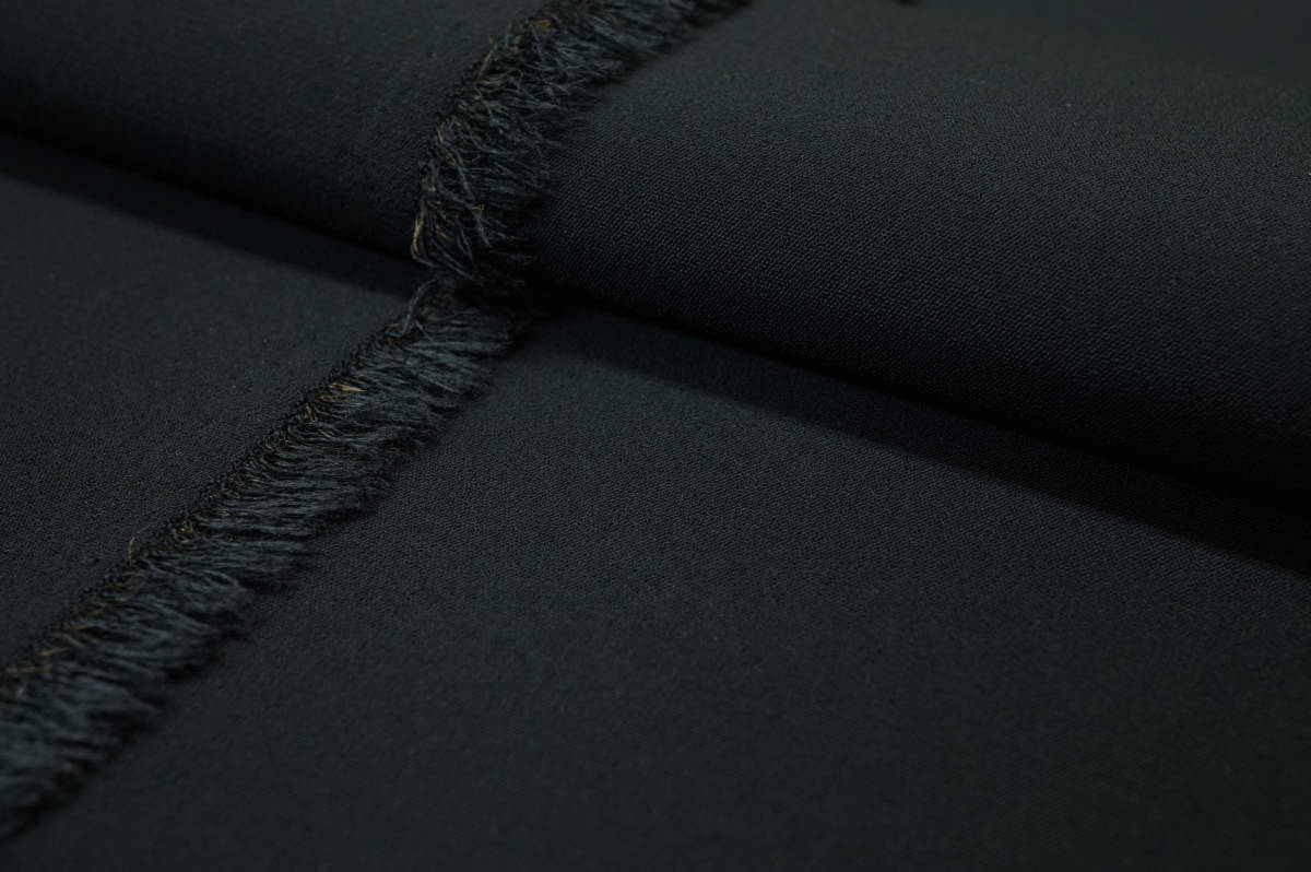 さらさらストレッチ 中厚地ドレープ 黒 長4ｍ巾135cm ワンピース オールインワン チュニック スカート ワイドパンツ の画像5
