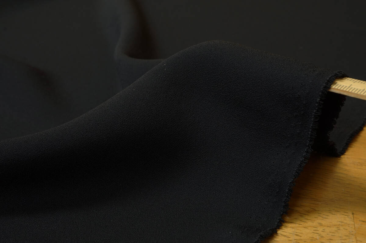 ブラックフォーマル 微薄～やや中厚地/さらり/弱ストレッチ 長6ｍ巾130cm ジャケット ワンピース スカート パンツ_画像2