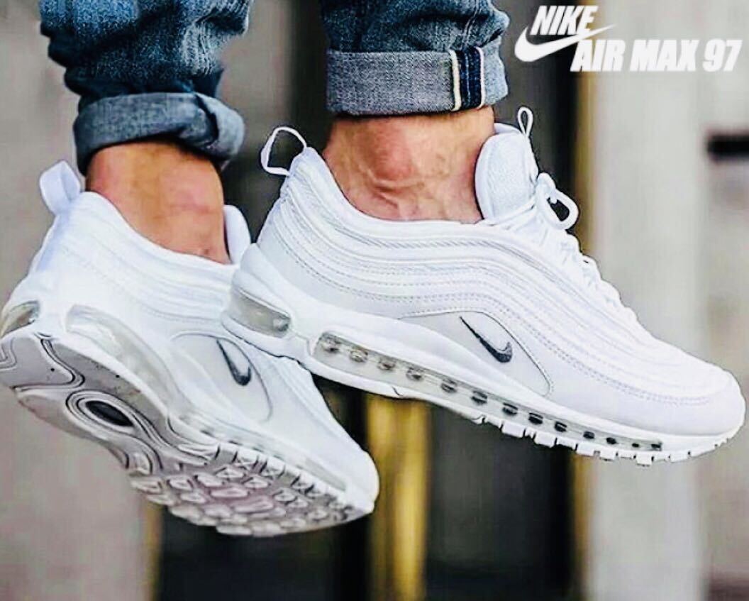 超希少！即完売品！Ron Hermanロンハーマン購入品！一番人気ホワイト！★NIKEナイキ AIRMAX 97！ゴールデンサイズ28.5㎝！★の画像9