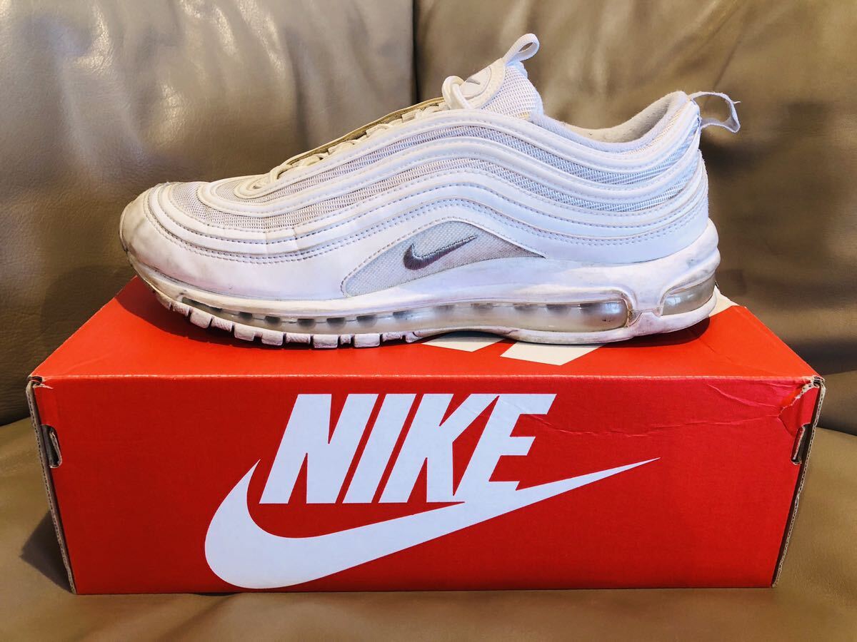 超希少！即完売品！Ron Hermanロンハーマン購入品！一番人気ホワイト！★NIKEナイキ AIRMAX 97！ゴールデンサイズ28.5㎝！★の画像6