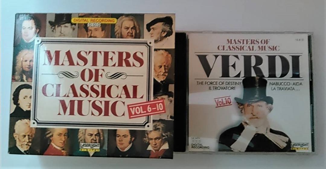 西独5CD BOX/MASTERS OF CLASSICAL MUSIC VOL.6-10_画像1